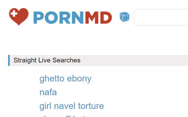 PornMD Live Search.