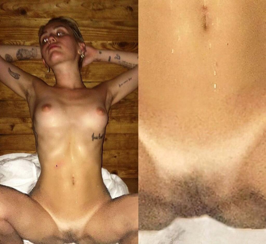 Sexy Miley Cyrus Naked Pussy - Top 50: Miley Cyrus Nude Pussy & Tits Pictures (2023)