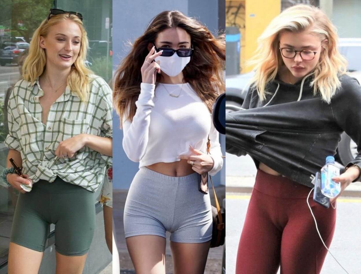 Sophie Turner, Madison Beer and Chloe Moretz Cameltoes